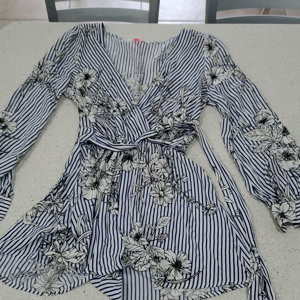 Forever 21 Floral Romper